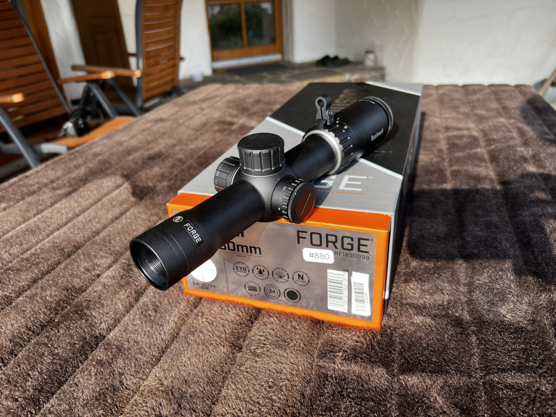 Bushnell Forge 1-8x30 schwarz, beleuchtet – bilde 1