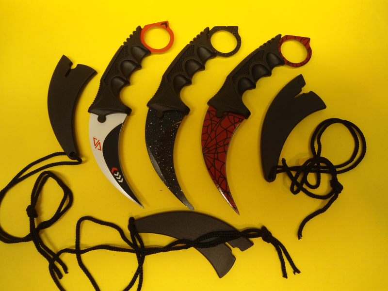 3x Karambit Messer Konvolut 43EDL – 1. kép