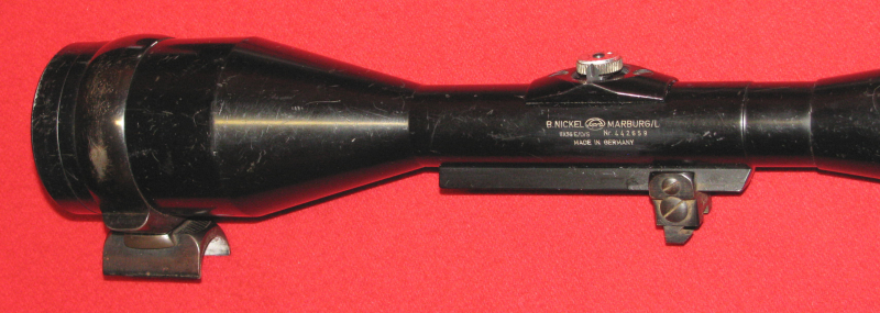 ZF / Zielfernrohr, ein B. NICKEL 8 x 56 mit dem Absehen 1 – Bild 2