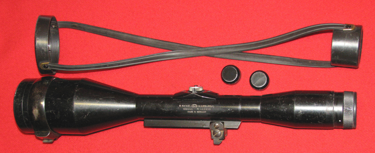 ZF / Zielfernrohr, ein B. NICKEL 8 x 56 mit dem Absehen 1 – Bild 1