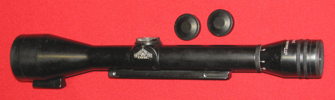 ZF / Zielfernrohr, ein HERTEL & REUSS OPTIK KASSEL Macro - Variabel 2 3/4 - 10x mit Sonderabehen – Bild 1