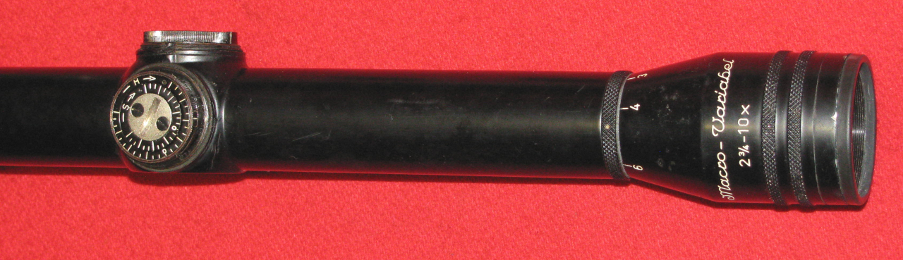 ZF / Zielfernrohr, ein HERTEL & REUSS OPTIK KASSEL Macro - Variabel 2 3/4 - 10x mit Sonderabehen – Bild 4