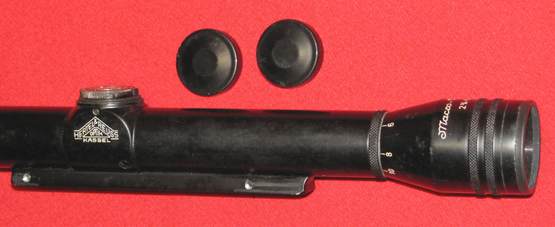 ZF / Zielfernrohr, ein HERTEL & REUSS OPTIK KASSEL Macro - Variabel 2 3/4 - 10x mit Sonderabehen – Bild 2