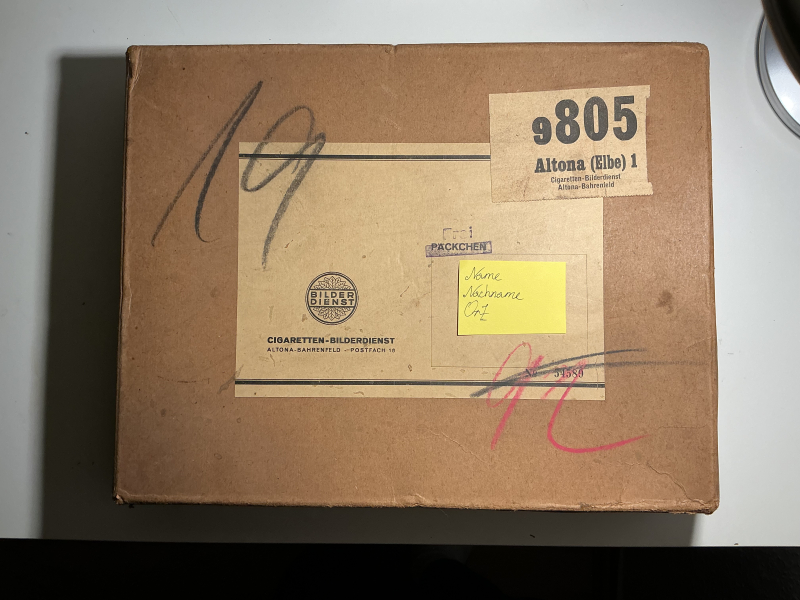 Adolf Hitler Cigaretten Bilderdienst Gruppe 62-67 - KOMPLETT im Original-Karton – Bild 1