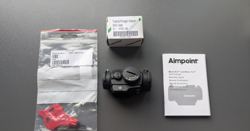 Aimpoint Micro H-2 2MOA mit Montage – bild 1