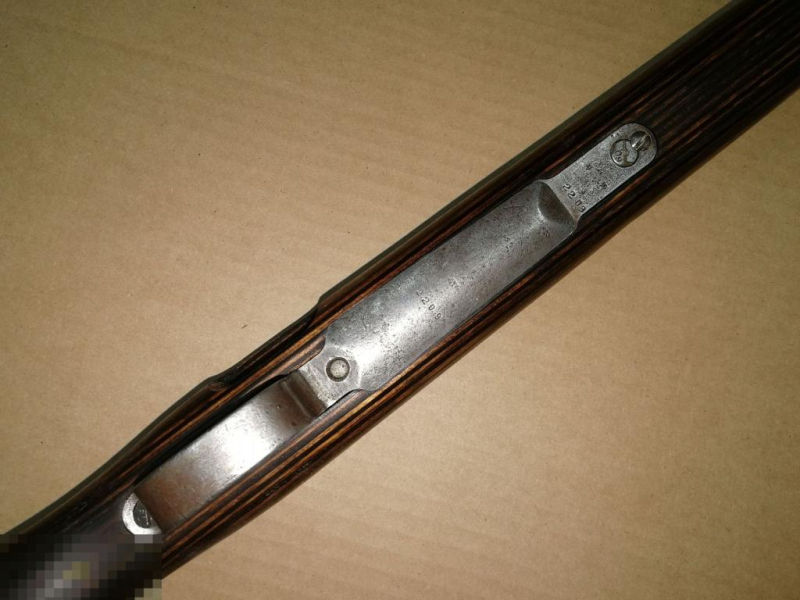Original K98 Mauser Schaft aus Wk2 (1) – billede 6