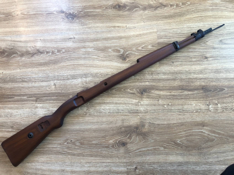 Original K98 Mauser Schaft aus Wk2 (2) – bilde 1