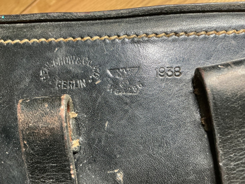 Original Holster P08 1938 aus Wk2 – 4. kép