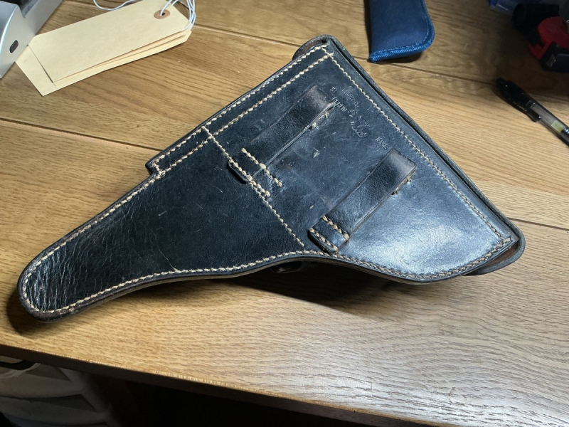 Original Holster P08 1938 aus Wk2 – 3. kép