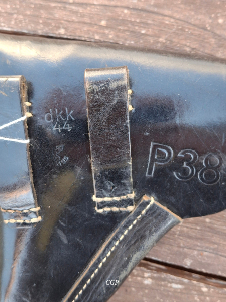 Original Holster P38 dkk 44 aus Wk2 – slika 4