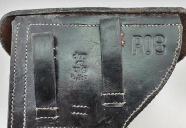 Original Holster P08 duv42 aus Wk2 – stampa 5