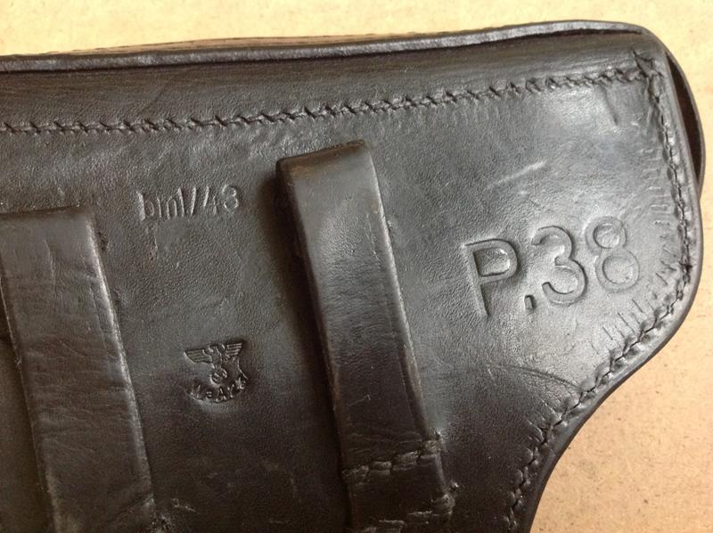 Original Holster P38 bml 43 aus Wk2 – afbeelding 3