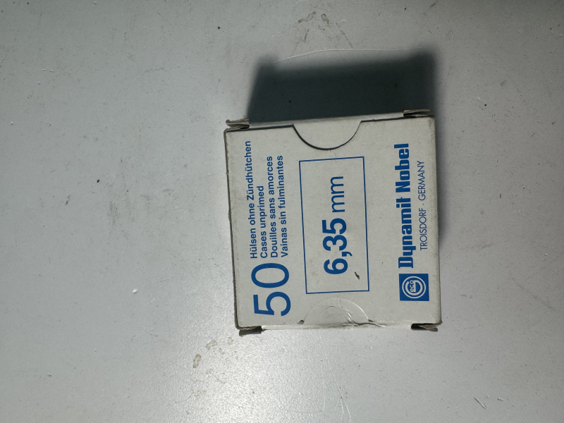 Hülsen Kal. 6,35 neu 50 Stck – Bild 2
