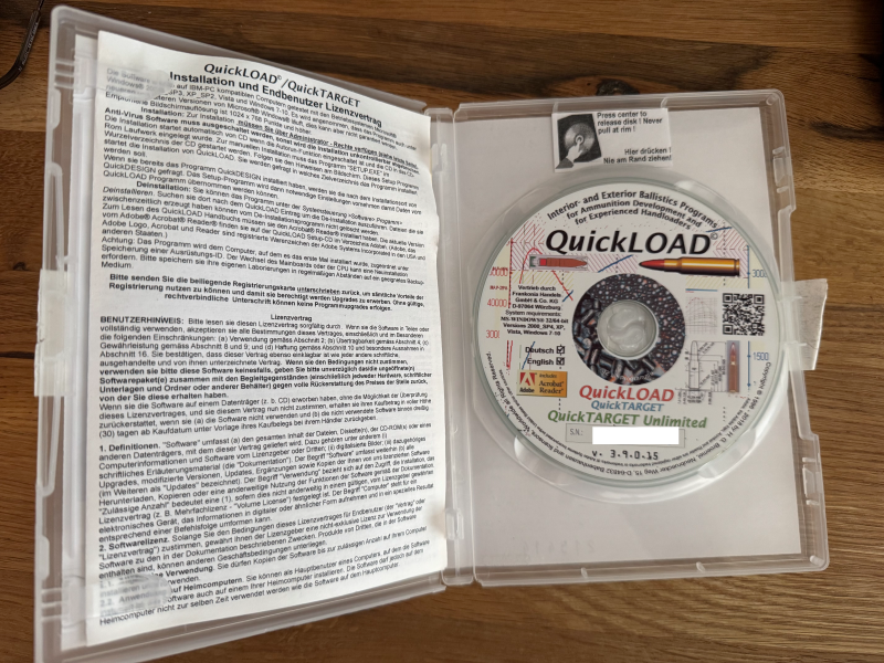 QuickLOAD Wiederlade-Software – billede 2