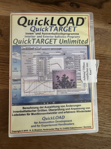 QuickLOAD Wiederlade-Software – billede 1