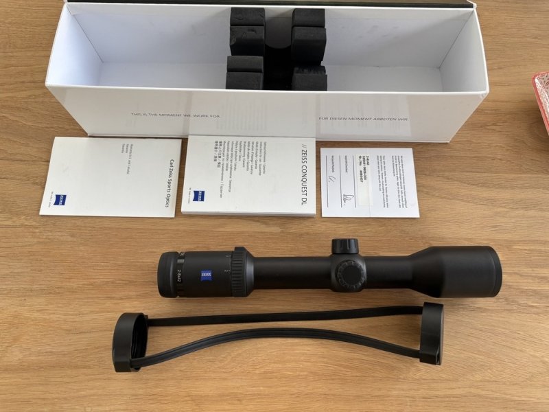 Zeiss Conquest DL 2-8x42 Absehen 6 Ringmontage – billede 2