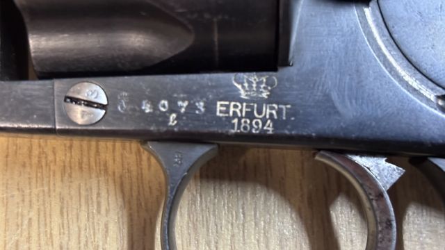 Reichsrevolver 1894 Erfurt Cal. 10,5 – Bild 3