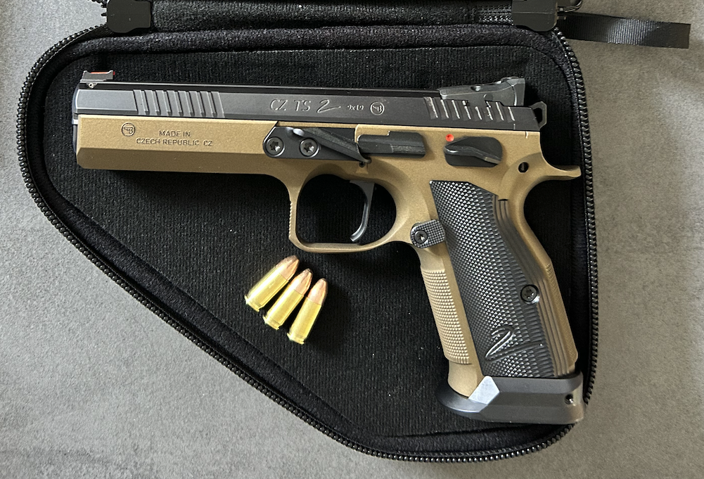 CZ TS2 Bronze - 9mm Luger - IPSC – billede 4
