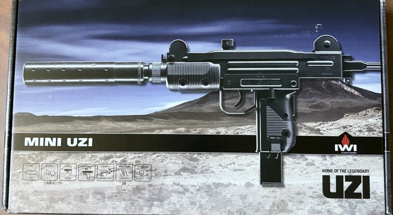 Umarex IWI Mini Uzi CO2 Blowback 4,5 mm Steel BB – Bild 4
