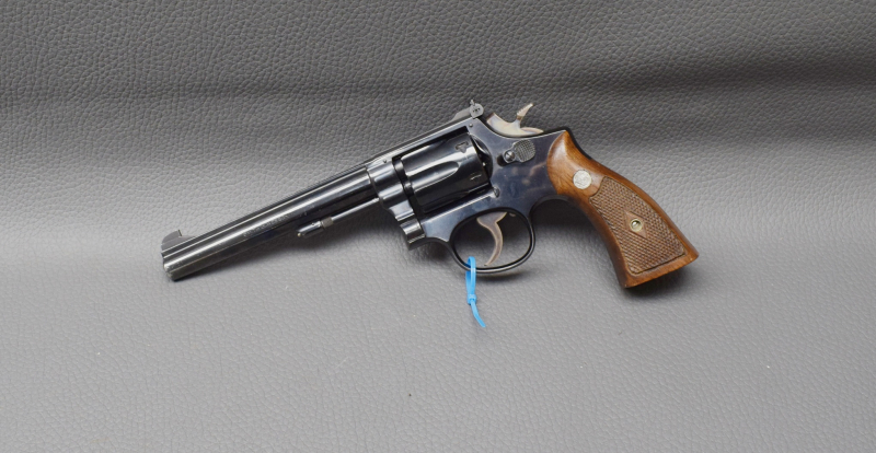 Revolver Smith & Wesson 17, Kaliber 22lr, 6", aus einer Sammlung – Bild 1