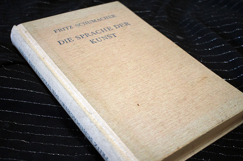 DIE SPRACHE DER KUNST - Fritz Schumacher 1942 – Bild 1