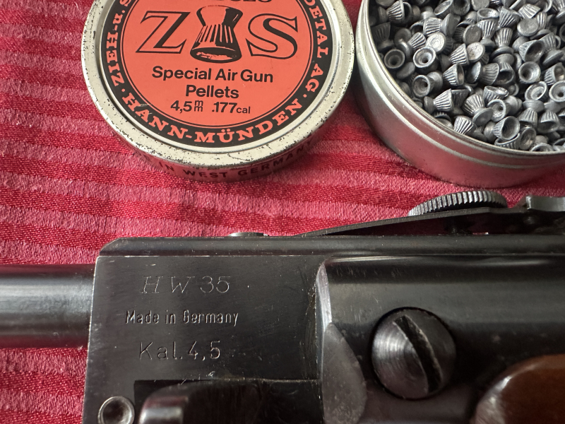 +++Sammler&Jäger Fantastisches Weihrauch-HW35-4.5mm starke-Export Version von 1969 ohne F-Rarität so – Bild 4