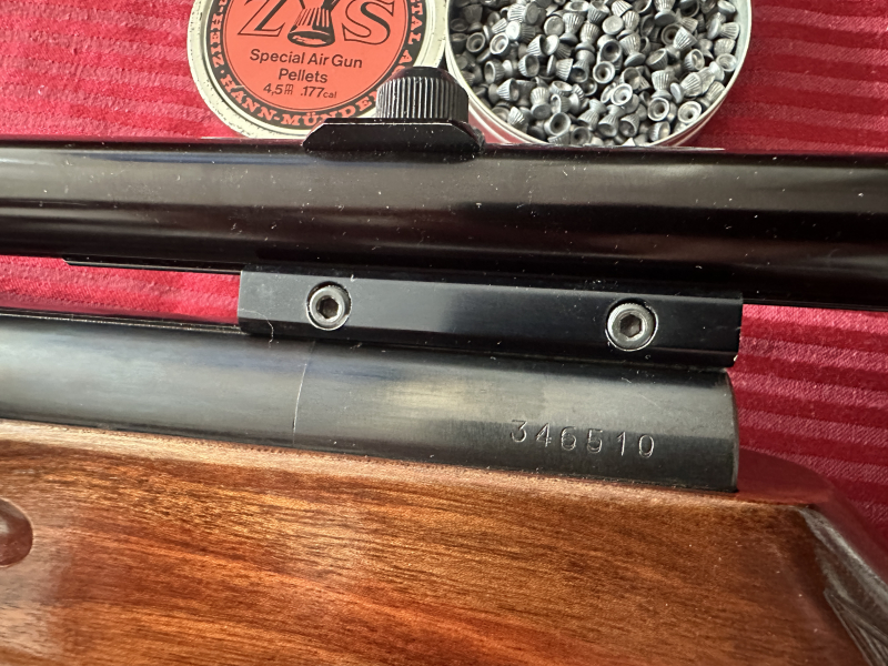 +++Sammler&Jäger Fantastisches Weihrauch-HW35-4.5mm starke-Export Version von 1969 ohne F-Rarität so – Bild 3