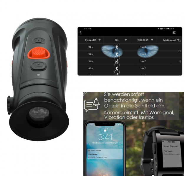 Thermtec Cyclops 325 Wärmebildgerät Wärmebildkamera – imagem 3