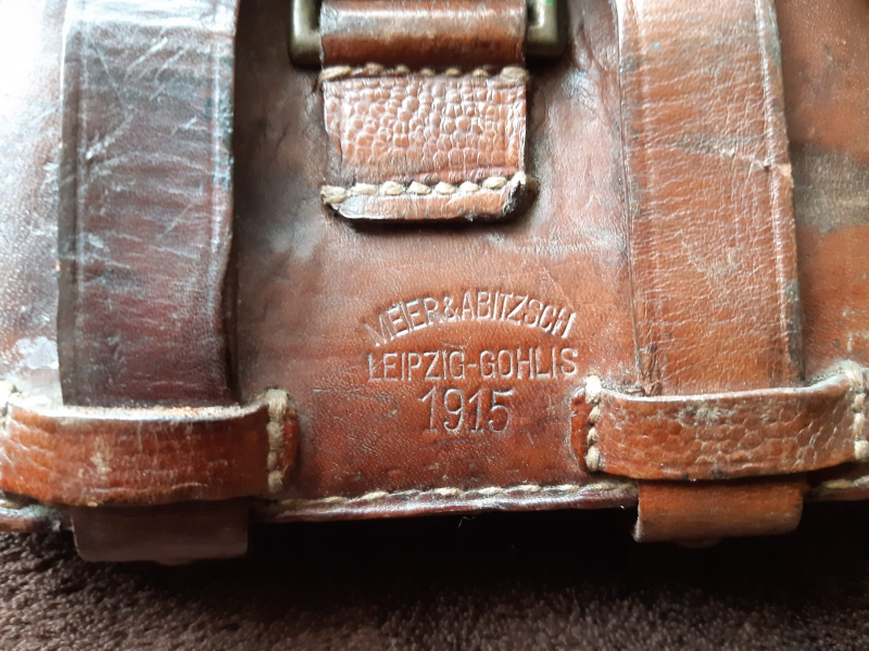 Patronentasche 87/88 1.Weltkrieg – slika 4