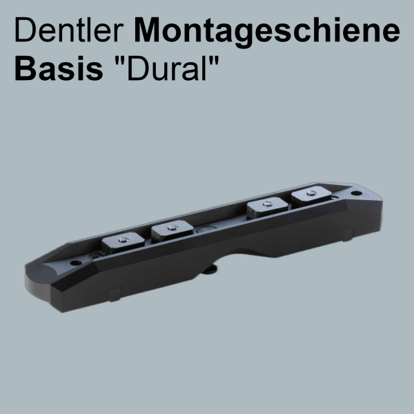 Dentler Montageschiene Basis „Picatinny, Swarovski, Zeiss, Aimpoint, etc. Neu – Bild 1