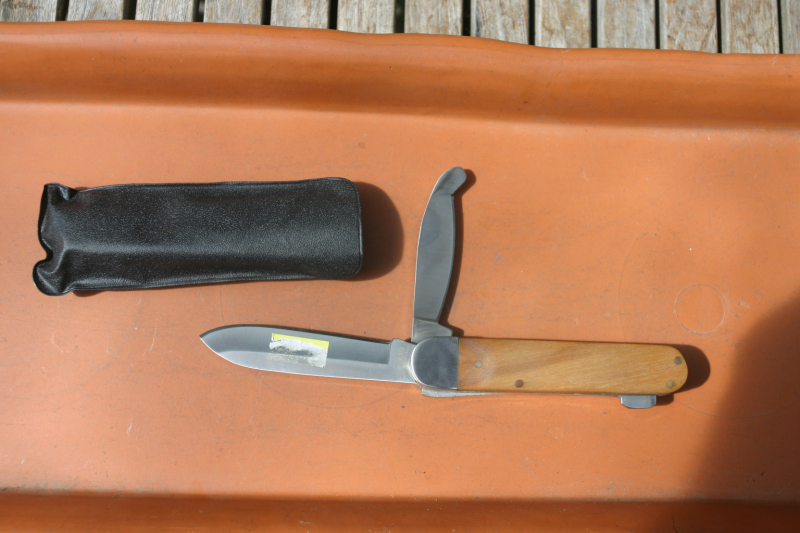 Schlichtes Puma Jagdtaschenmesser mit Aufbruchklinge – Bild 2