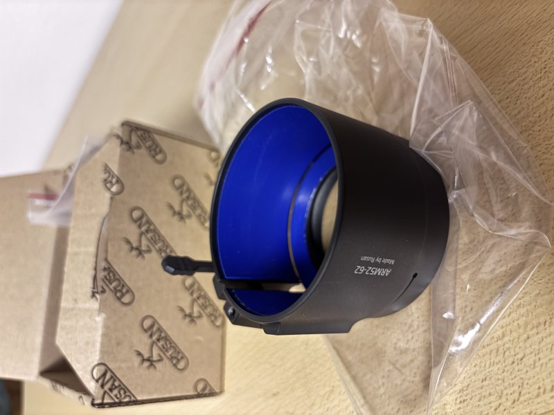 Rusan Q R Klemmadapter 62mm M52x0,75 Schnelladapter Wärmebild – Bild 4