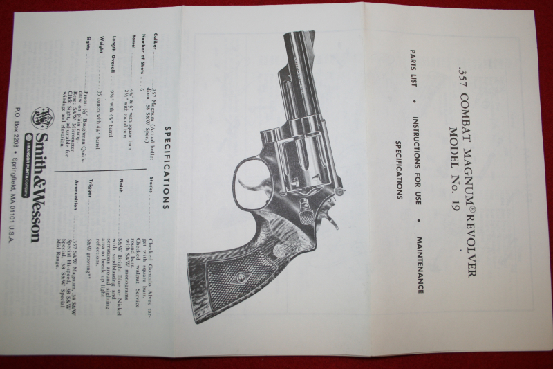 Smith & Wesson Mod. 19-4 , 357 Magnum – imaginea 4