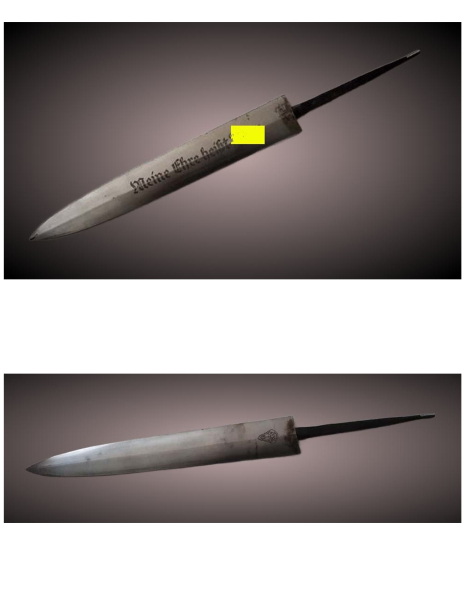 SS-Dienst Dolch Klinge WK 2 – pilt 1