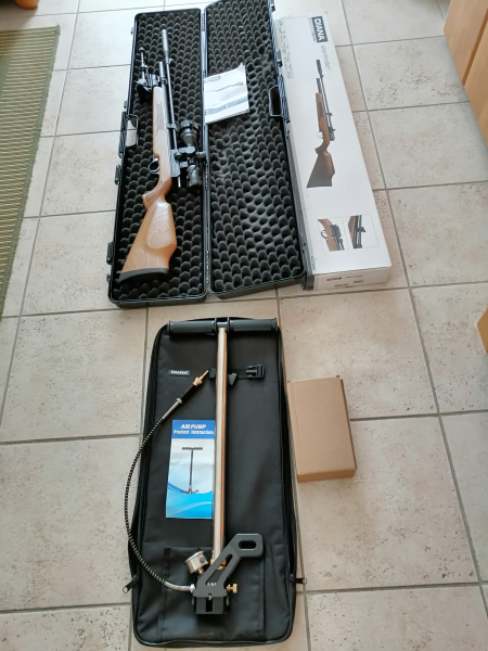 Diana Stormrider Pressluftgewehr mit VIEL Zubehör !! – Bild 3
