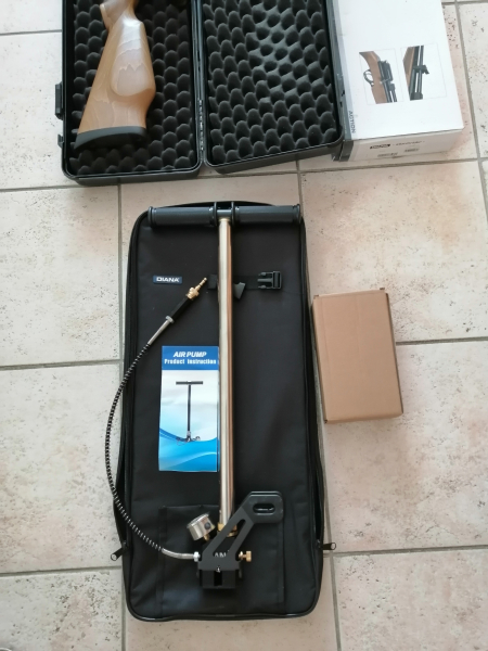 Diana Stormrider Pressluftgewehr mit VIEL Zubehör !! – Bild 4