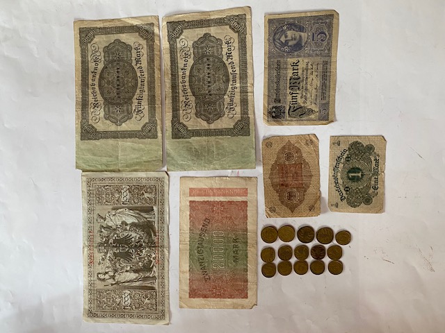 Dt.Reich Geld & Darlehen Scheine & Münzen 1910 – Bild 2