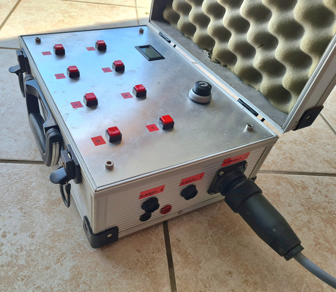6 er Standböller Kal. 30 mit elektr. Zündung – Bild 4