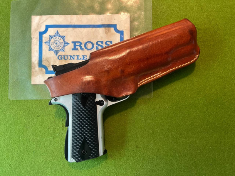 ROSS GÜRTELHOLSTER CZ 75 AUCH ACP 45 COLT 1911 BERETTA 90 SERIE VERGLEICHBARE – Bild 1