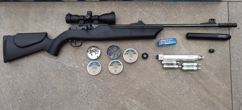 Hämmerl 850 AirMagnum 5,5mm + ZF + Zubehör – Bild 2