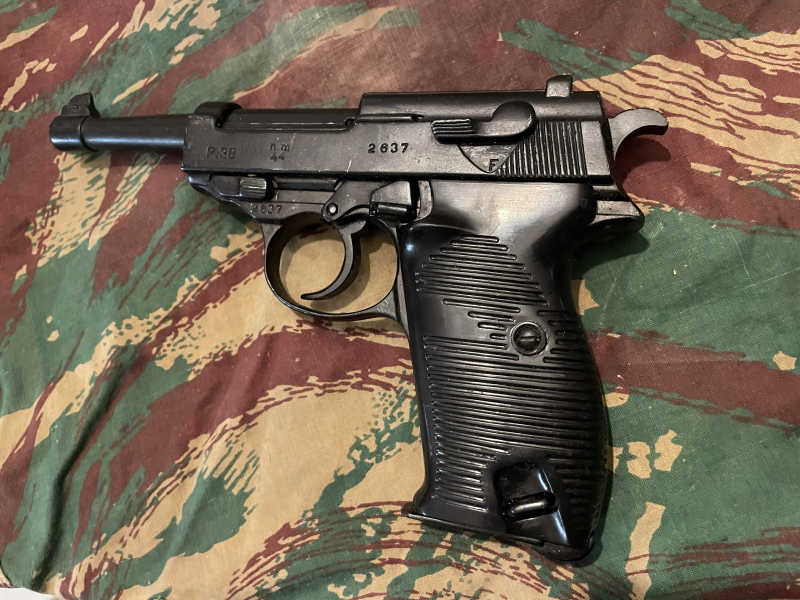 P38 Modell Pistole Metall – billede 1