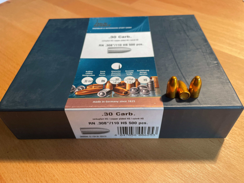 H&N Geschosse .30 Carbine – Bild 1