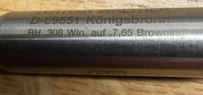 Reduzierhülse, Kal. .308 Win. reduziert auf 7,65 Browning – Bild 3