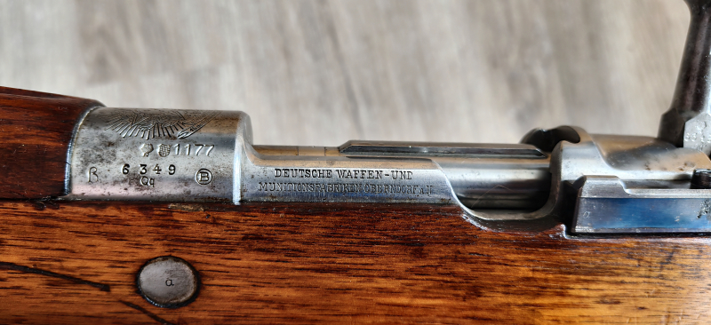 Brasilianischer Mauser Modell 1908 (DWM Oberndorf), Kal. 7x57 - Top Zustand! – Bild 3