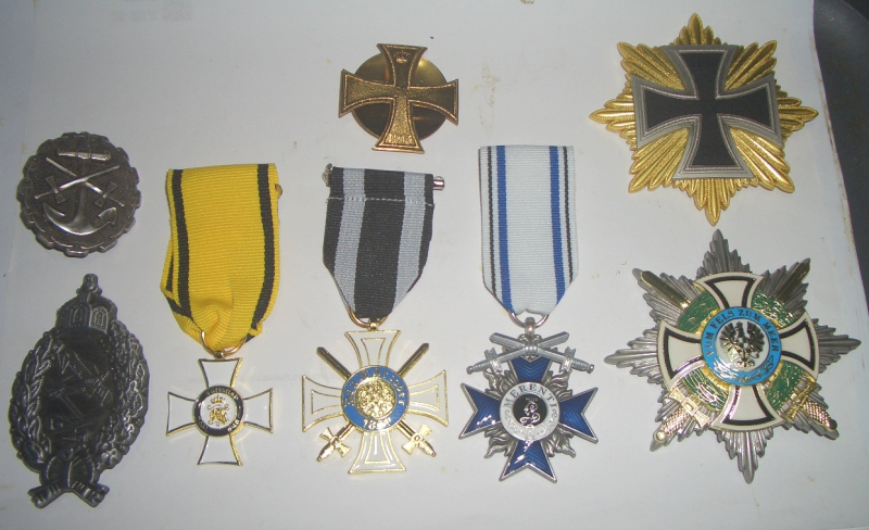 8 schöne seltene Orden Kaiserreich 8 schöne seltene Orden Kaiserreich – Bild 1