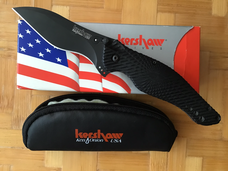 Kershaw SPECBUMP 1596 Klinge S30V – stampa 1