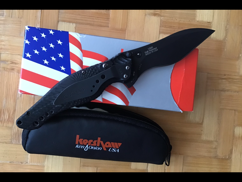Kershaw SPECBUMP 1596 Klinge S30V – stampa 2