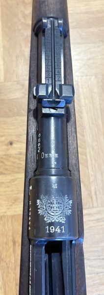 Karabiner 98 - Mauserwerke Oberndorf 1941 8x57 Is – Bild 4