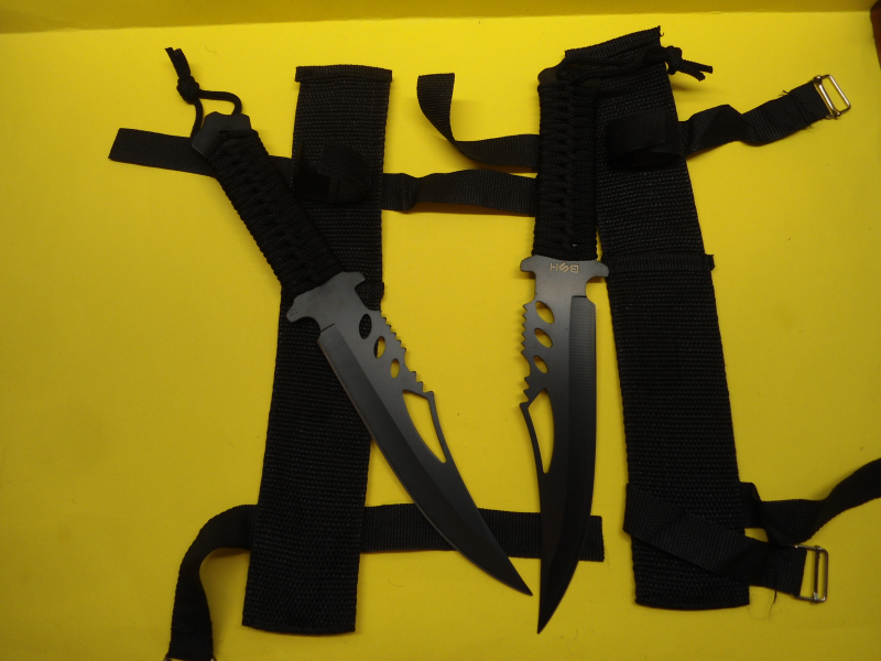 2 Stück MESSER - DOLCH - Stiefeldolch - Wurfmesser S14 – εικόνα 1