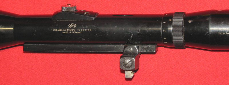 ZF / Zielfernrohr, ein NICKEL SUPRA 2,5 - 9 x 50 mit dem seltenen Absehen 4 – Bild 2